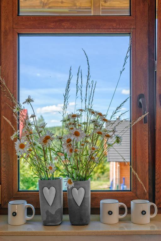 Malinowe Wzgórze domki 60 m2 z balią na wyłączność Krzeszna Habitación foto